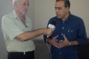2013 - Visita a Itabirito - Entrevista a TV Local